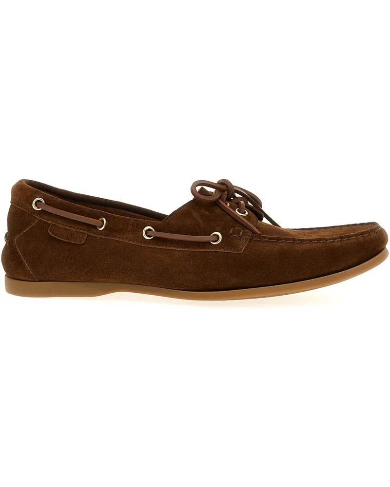 Tom Ford Robin Segelschuhe aus Wildleder - Braun Braun