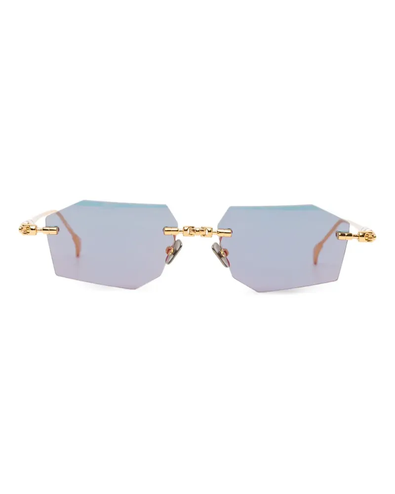 KUBORAUM H63 Sonnenbrille - Gold Gold