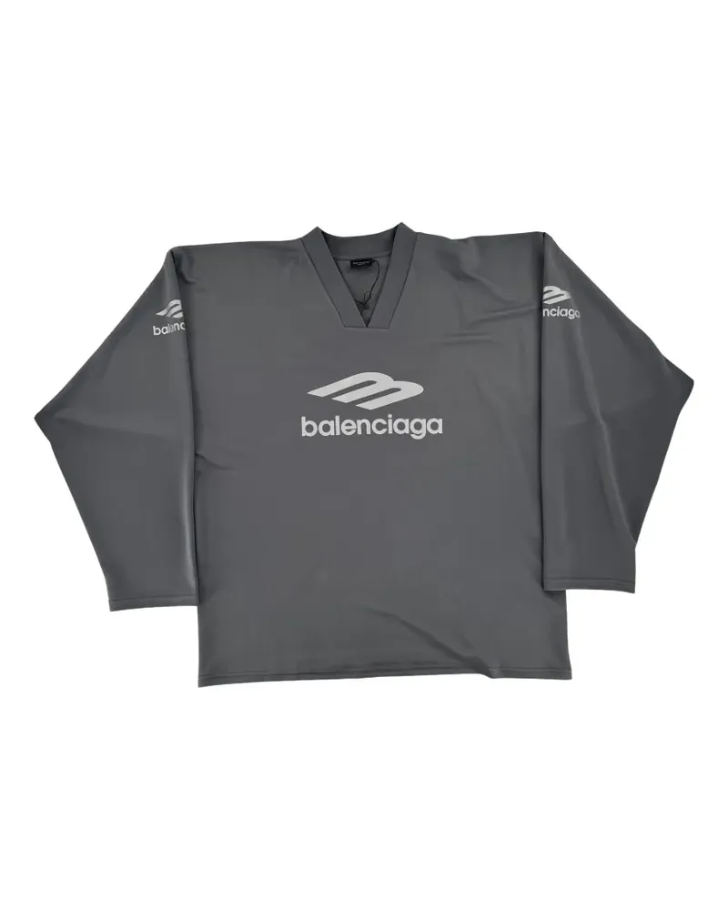 Balenciaga 3B Skiwear Langarmshirt - Grau Grau