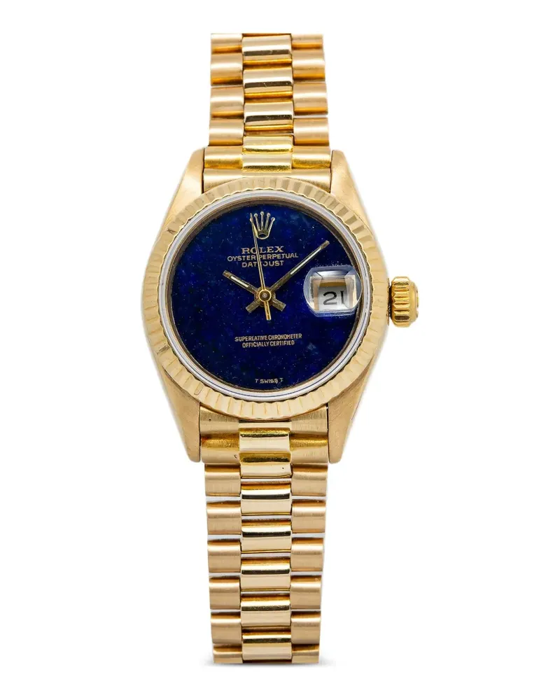 Rolex Datejust Armbanduhr 26mm - Blau Blau