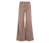 Cordhose im Five-Pocket-Design - Braun