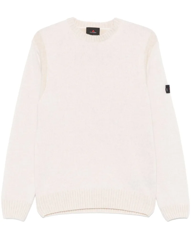 Peuterey Pullover mit Logo-Patch - Nude Nude