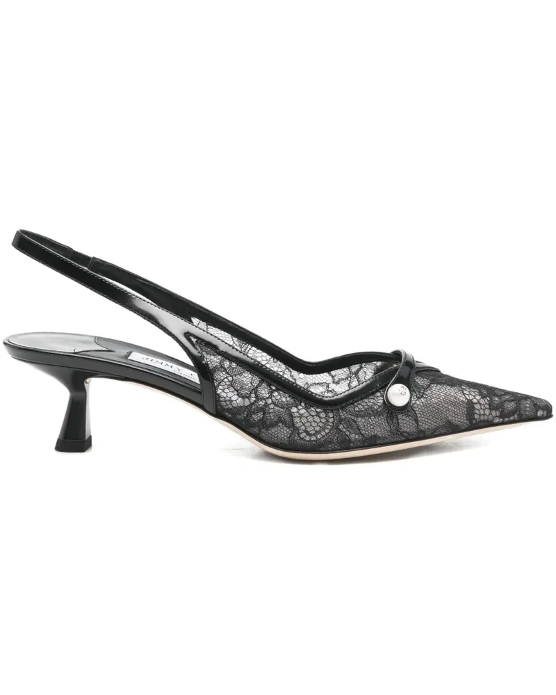 Jimmy Choo Amita slingback pumps - Schwarz Schwarz