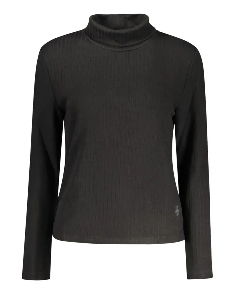 North Sails ribbed roll-neck sweater - Schwarz Schwarz