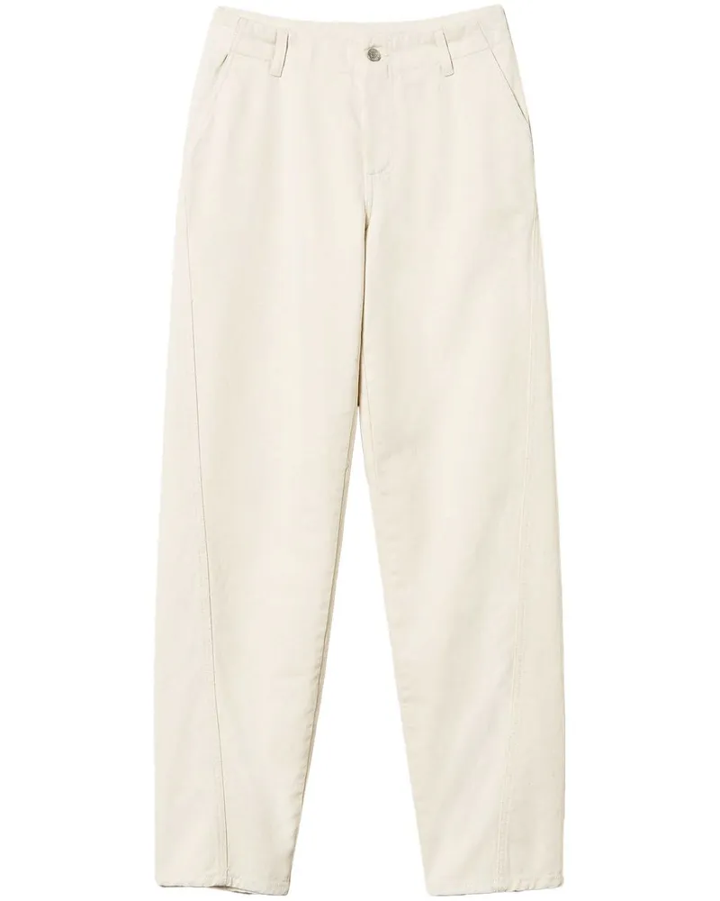 Twin-Set Tapered-Jeans - Nude Nude