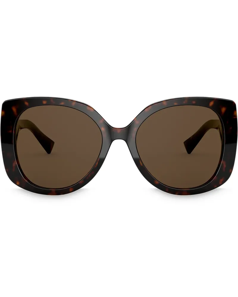 Versace Eckige Sonnenbrille - Grün Grün