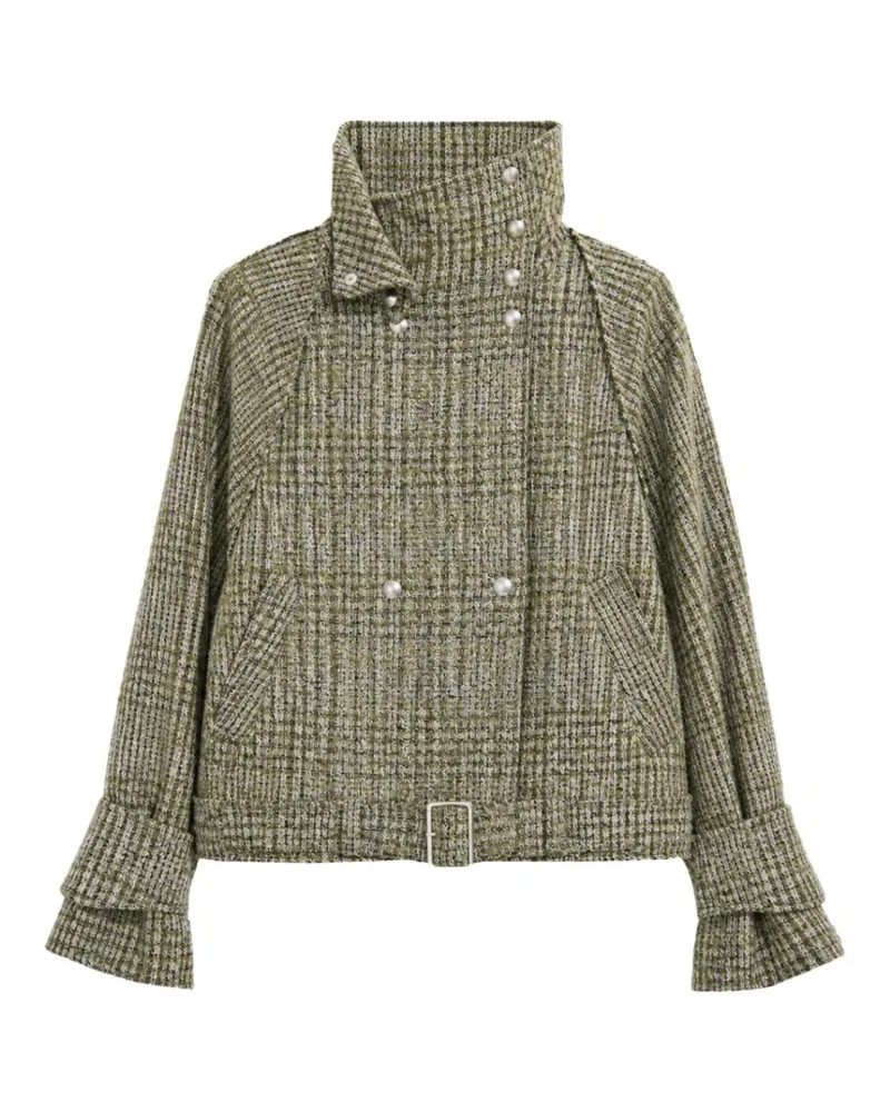 IRO Inja Jacke mit Gürtel - Grün Grün