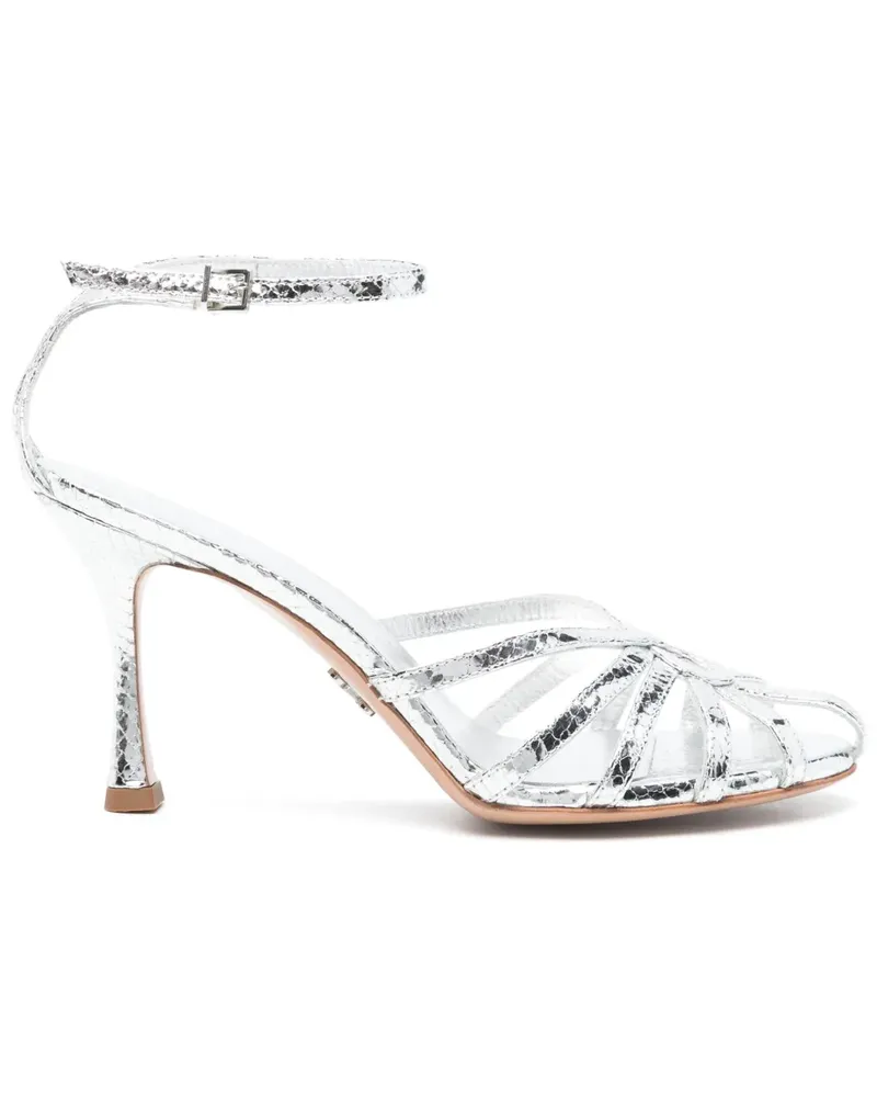 Sergio Levantesi Haika4 Sandalen 80mm - Silber Silber
