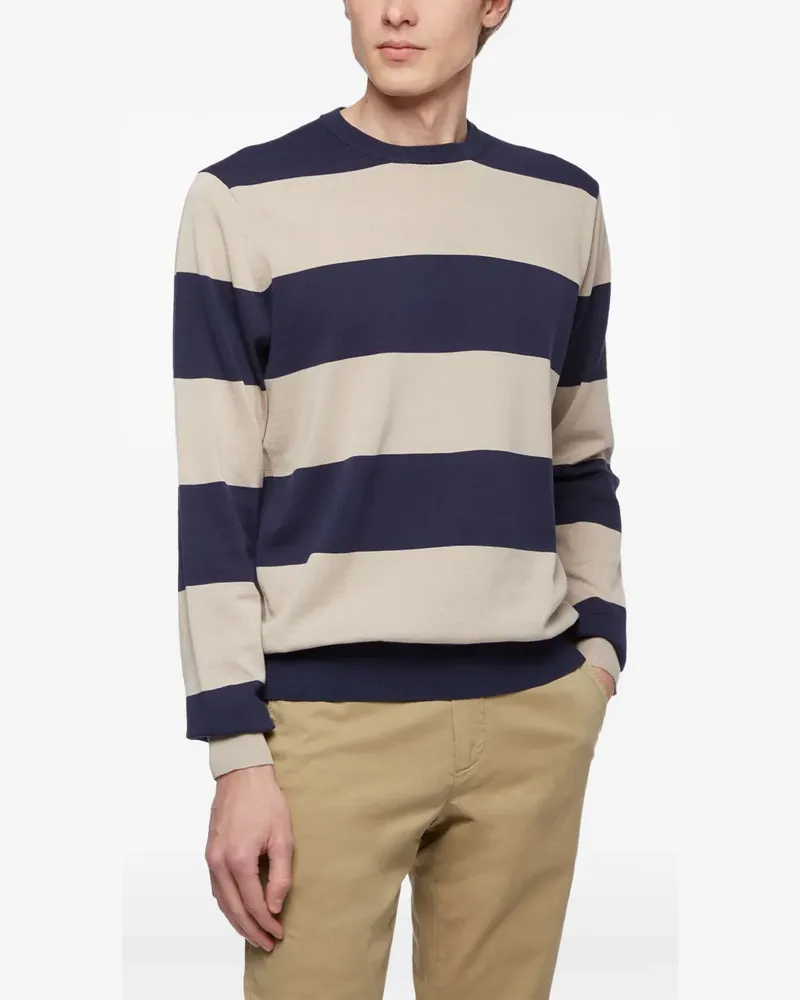 Brooks Brothers Gestreifter Pullover - Blau Blau