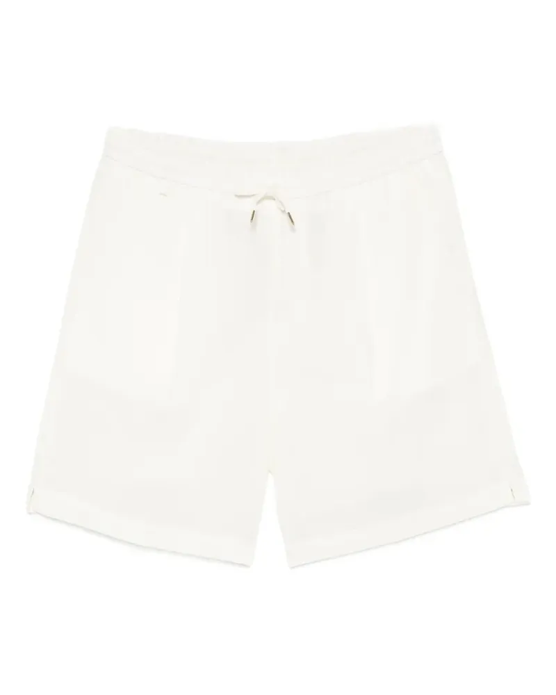 Briglia 1949 drawstring pleated shorts - Weiß Weiß