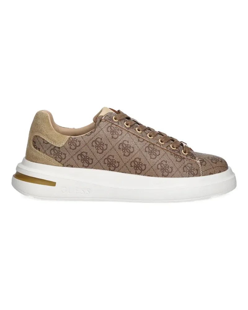 Guess Erkek Sneakers mit 4G-Muster - Nude Nude