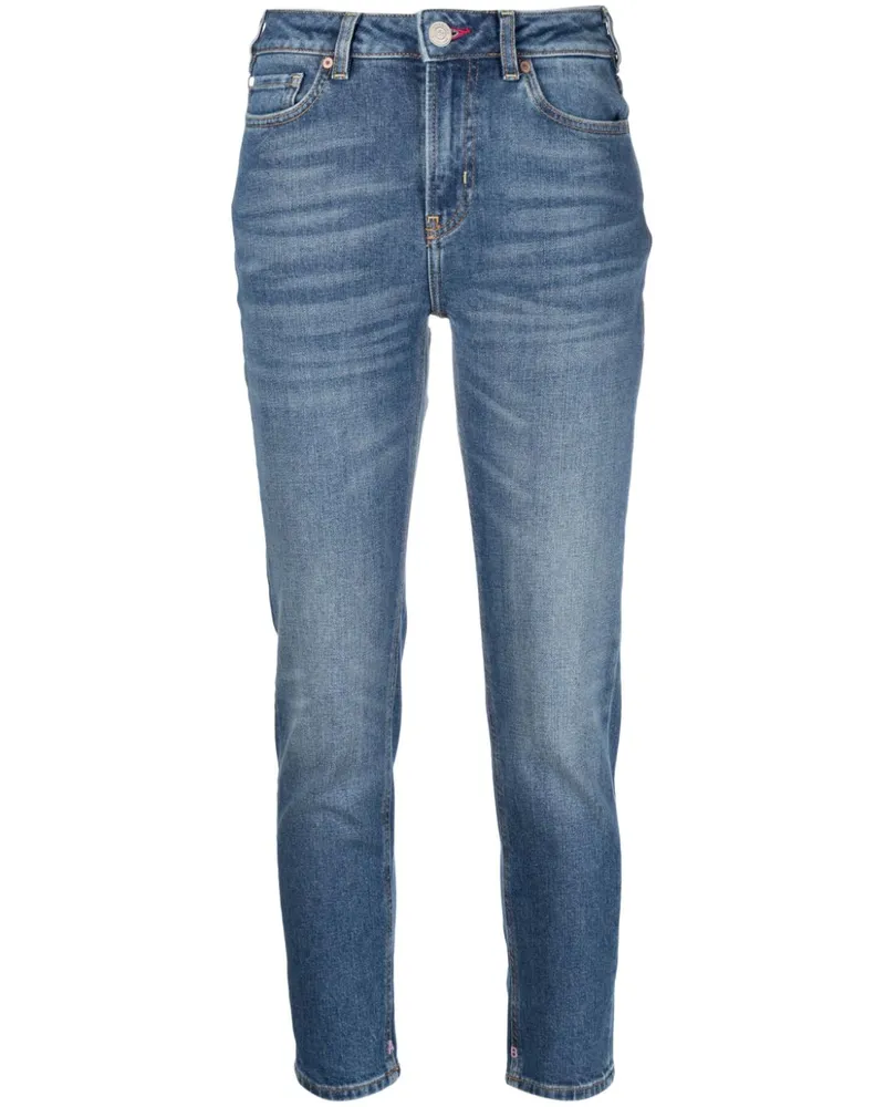 Scotch&Soda Jeans mit Logo-Patch Blau