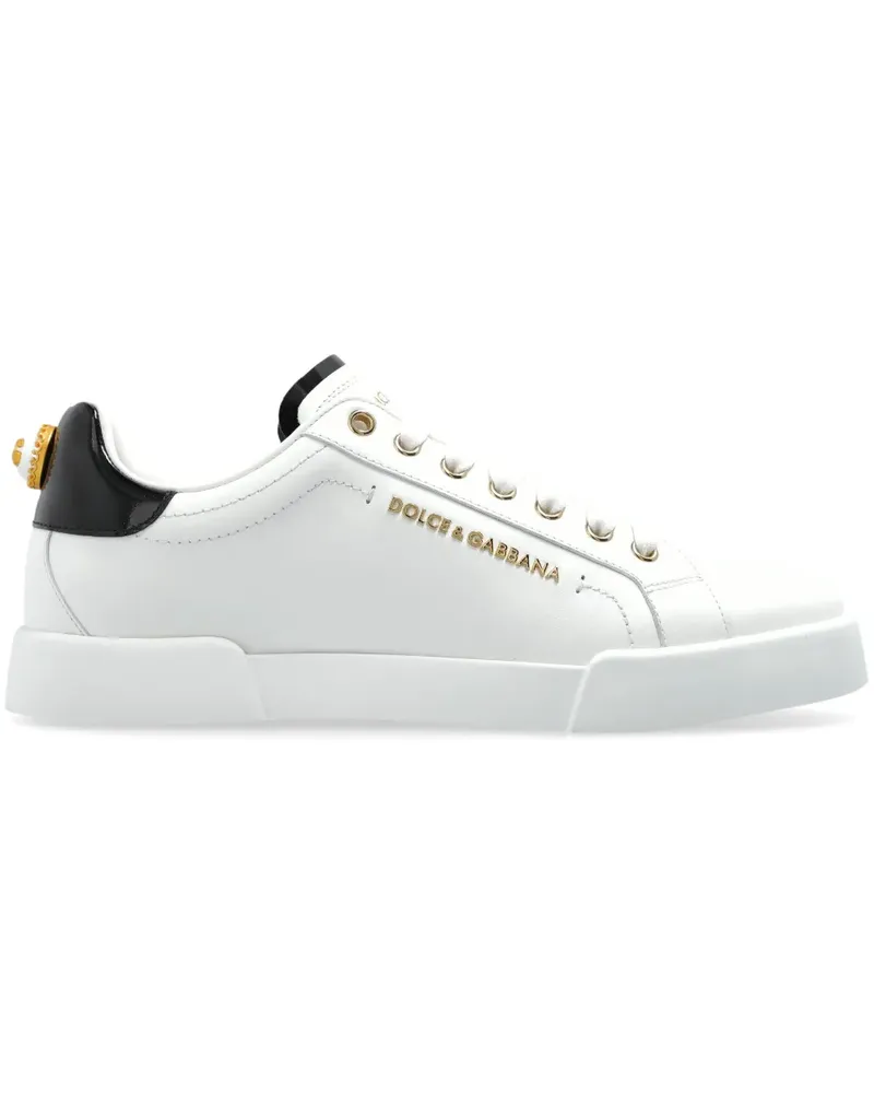 Dolce & Gabbana Portofino' Sneakers - Weiß Weiß