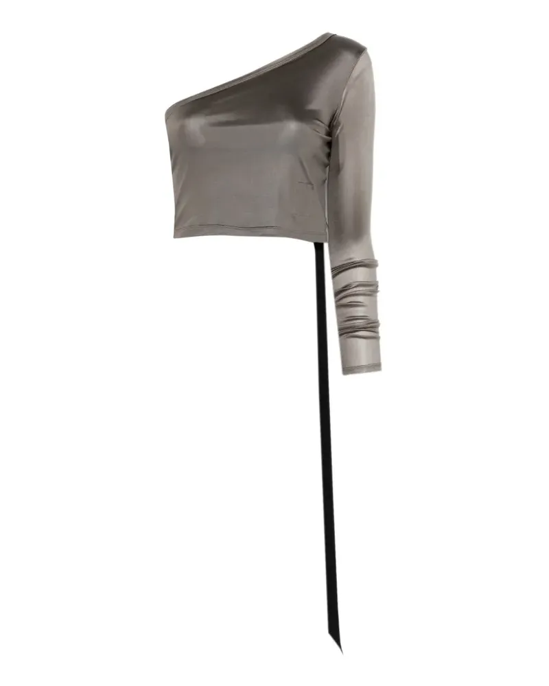 DRKSHDW by Rick Owens Asymmetrisches Top - Grau Grau