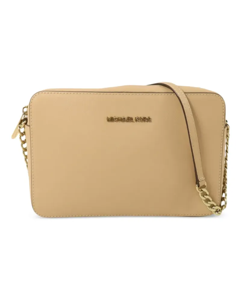 Michael Kors Umhängetasche mit Logo-Schild - Nude Nude