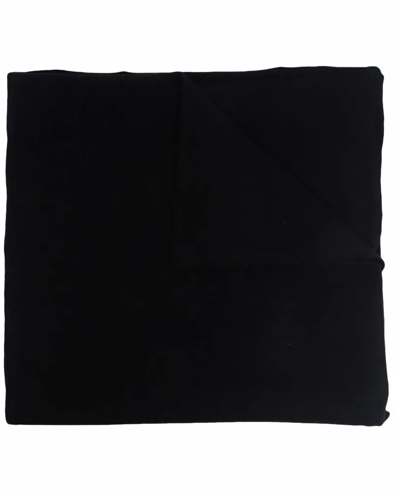 Drumohr  Gestrickter Kaschmirschal - Schwarz Schwarz