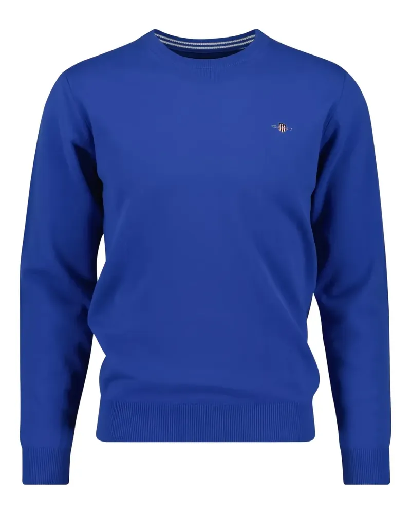 Gant Pullover mit Logo - Blau Blau