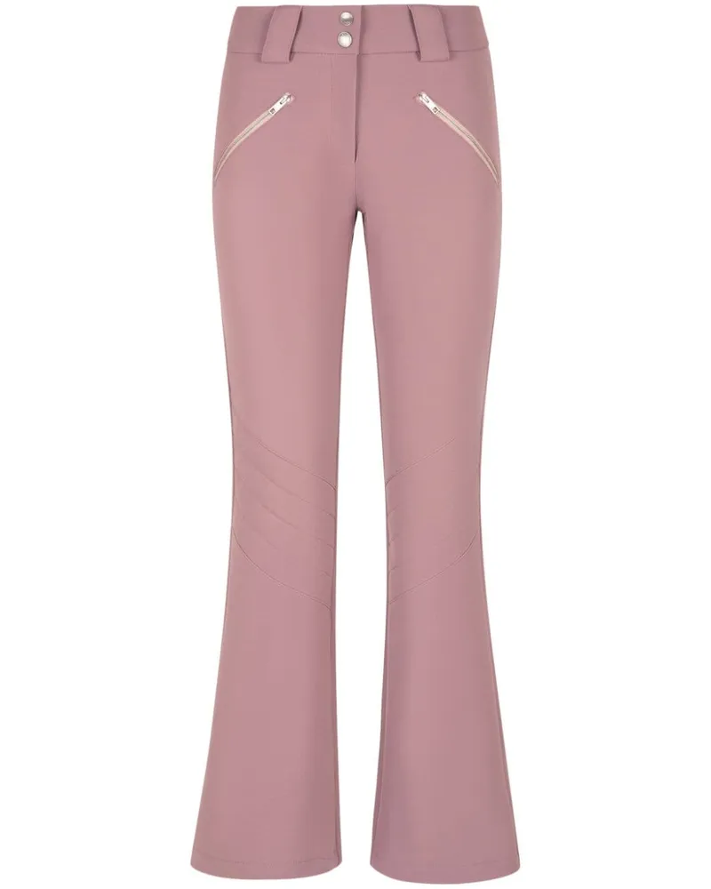 Bally Ausgestellte Hose mit Reißverschlüssen - Rosa Rosa