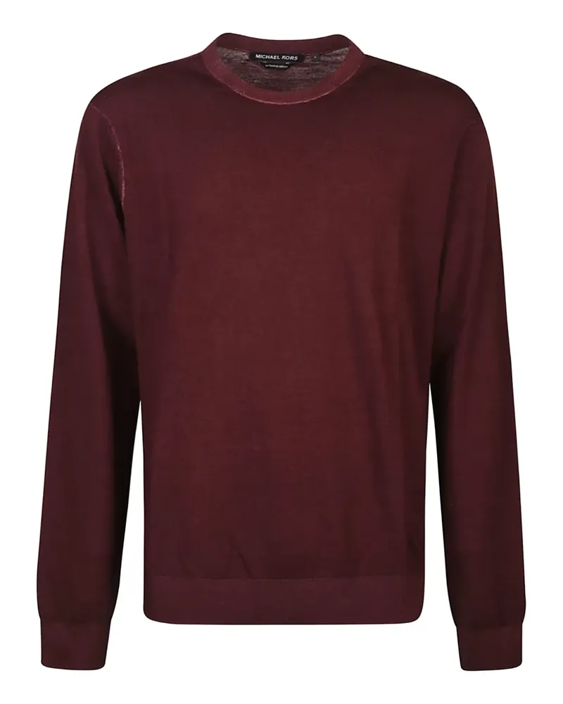 Michael Kors Pullover mit rundem Ausschnitt - Rot Rot