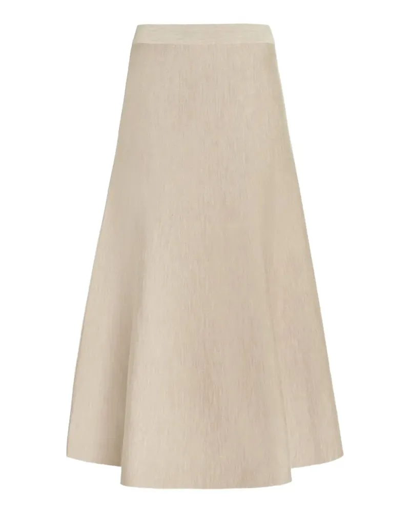 Gabriela Hearst Freddie knit skirt - Nude Nude