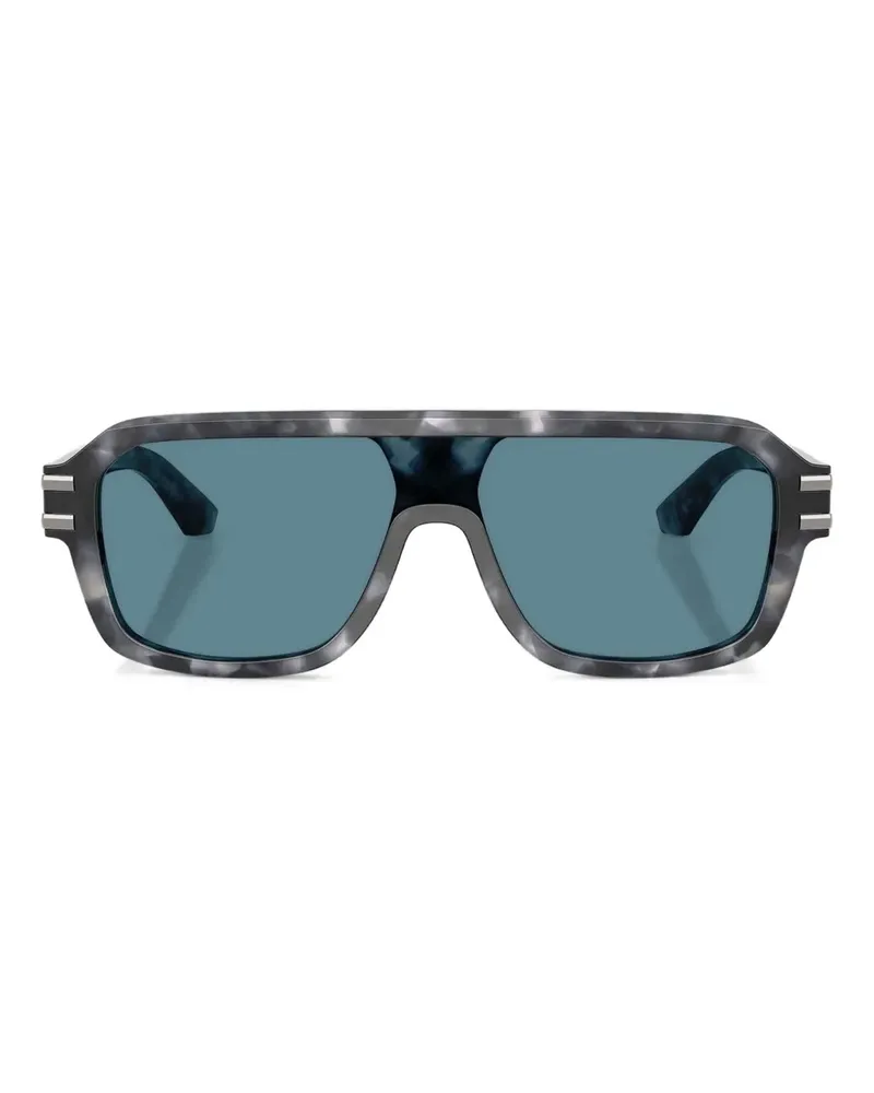 Dolce & Gabbana Griffe Pilotenbrille - Grau Grau