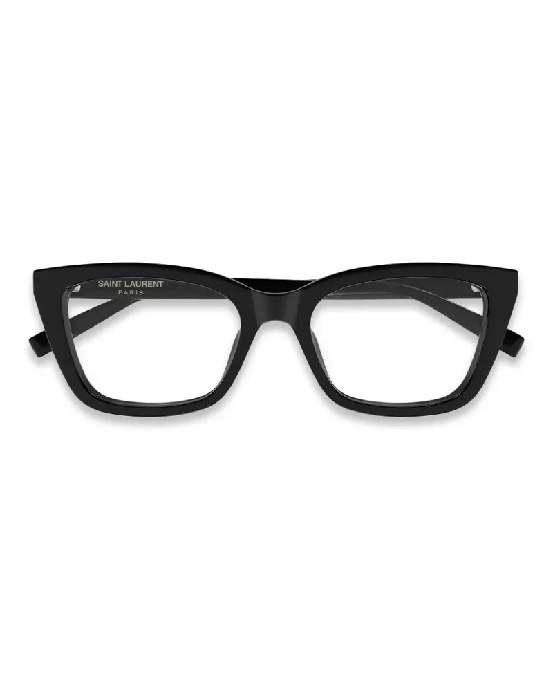 Saint Laurent cat-eye frame glasses - Schwarz Schwarz