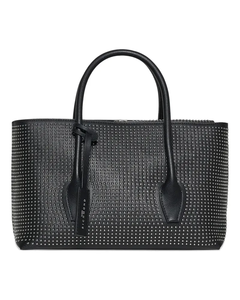 John Richmond Tote Bag mit Nieten - Schwarz Schwarz