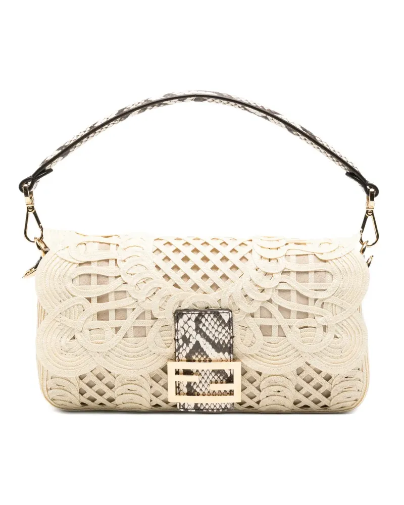 Fendi Baguette shoulder bag - Nude Nude