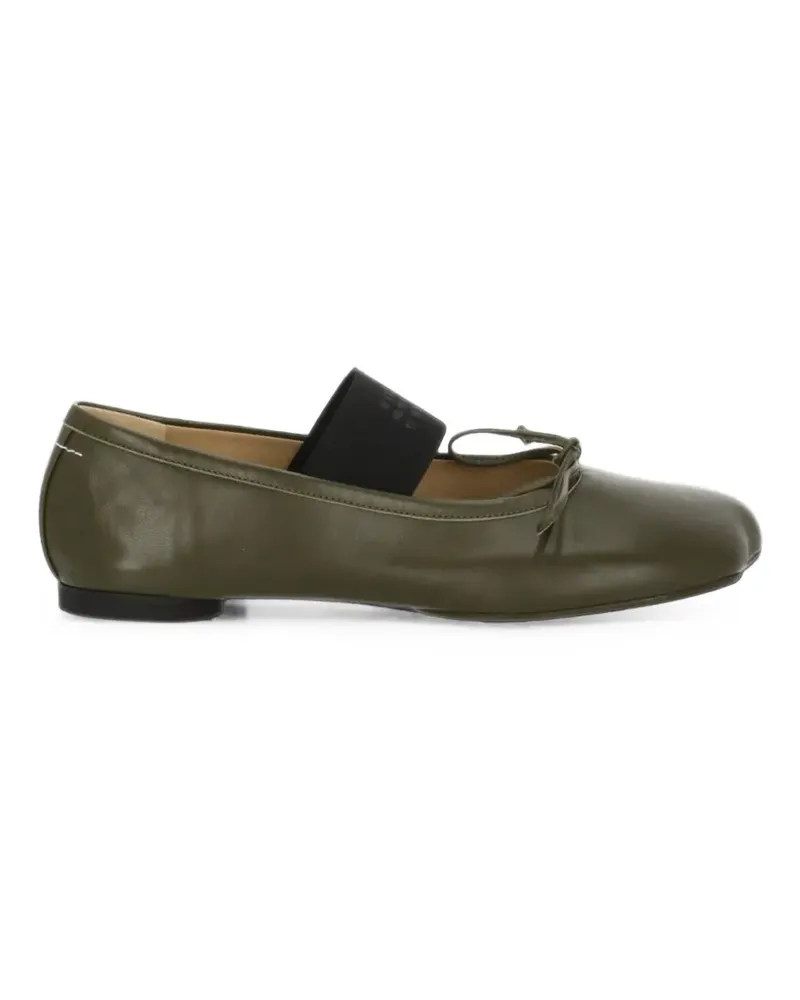 Maison Margiela Anatomic numeric ballerinas - Grün Grün