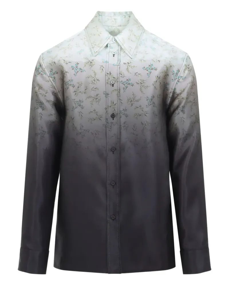 Jil Sander floral-print shirt - Grün Grün