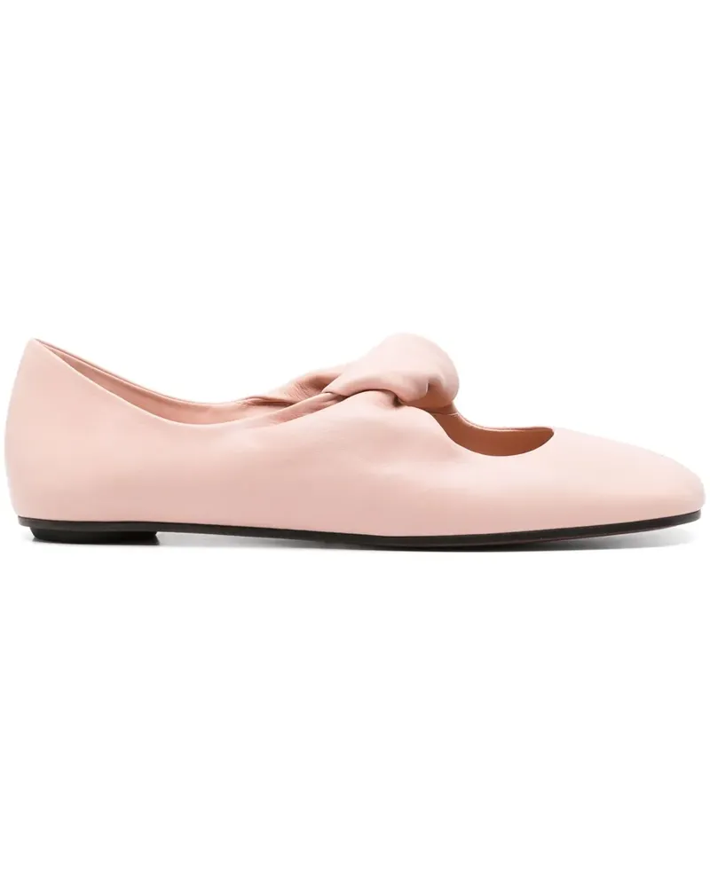 Alexander McQueen Ballerinas mit Twist-Detail - Rosa Rosa