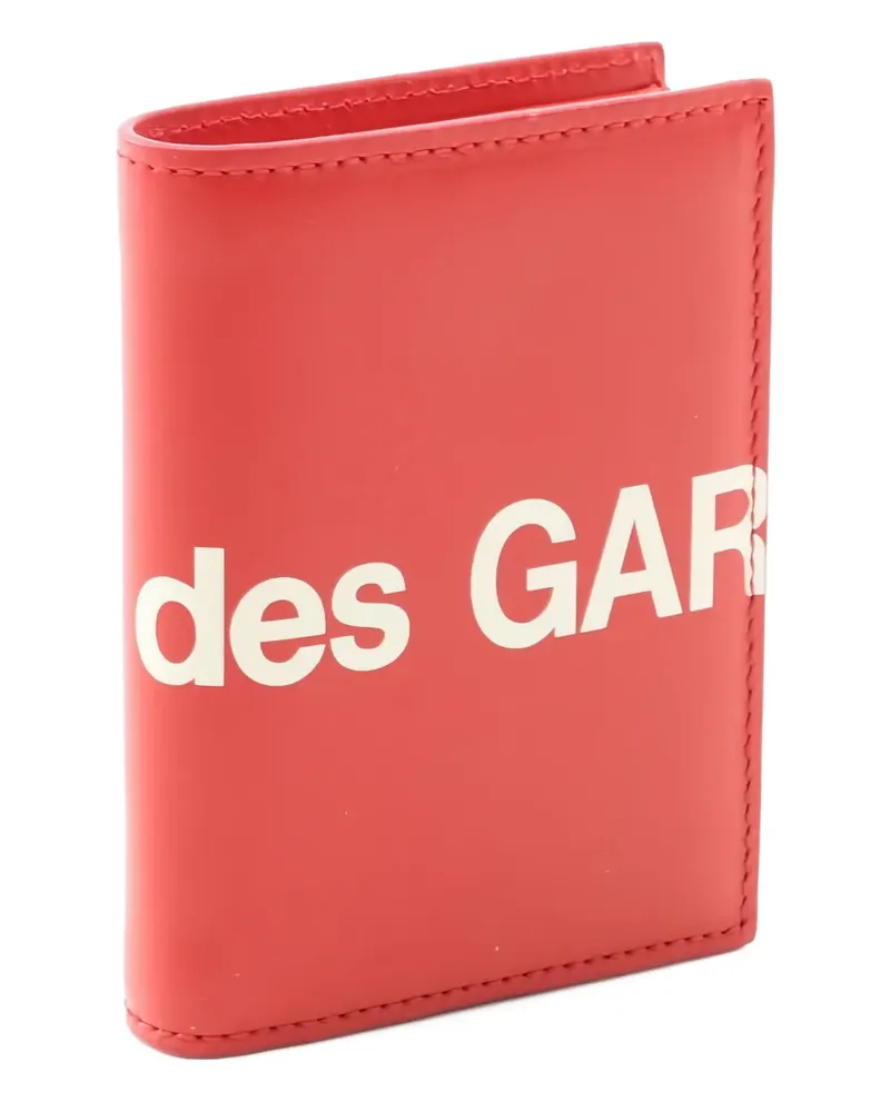 Comme des Garçons leather bi-fold wallet - Rot Rot