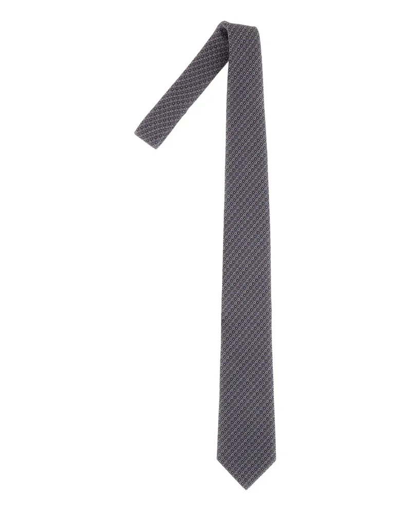 Corneliani silk tie - Blau Blau