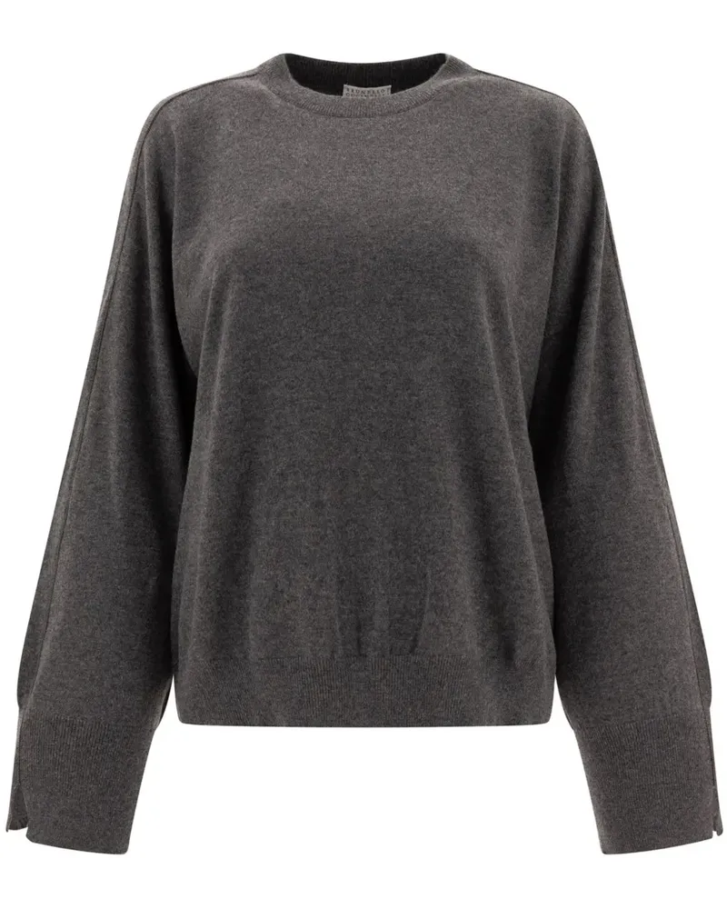 Brunello Cucinelli Pullover aus Kaschmir - Grau Grau