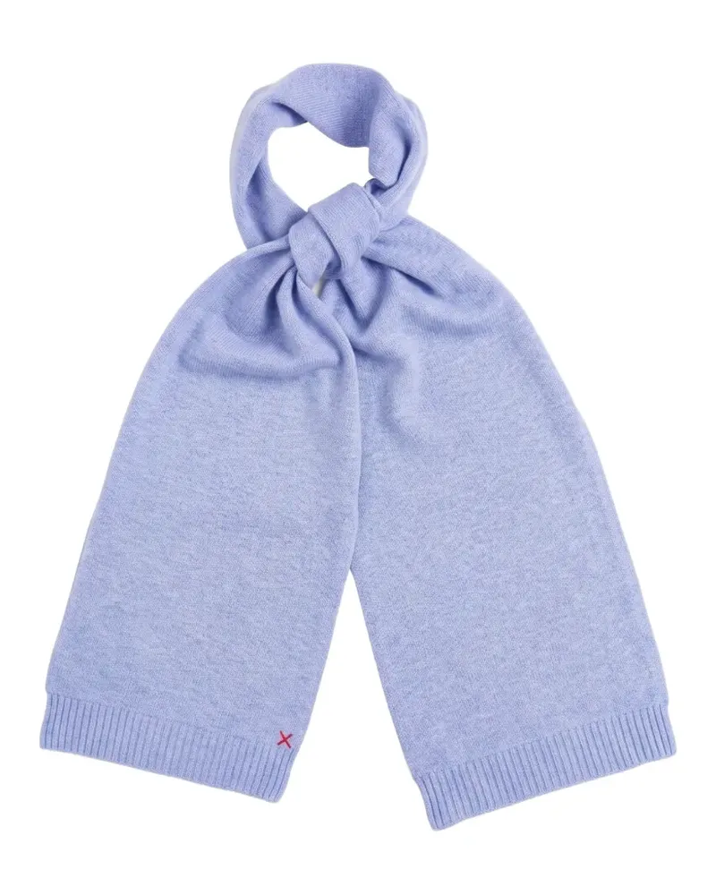 Chinti & Parker Bestickter Feinstrickschal - Violett Violett