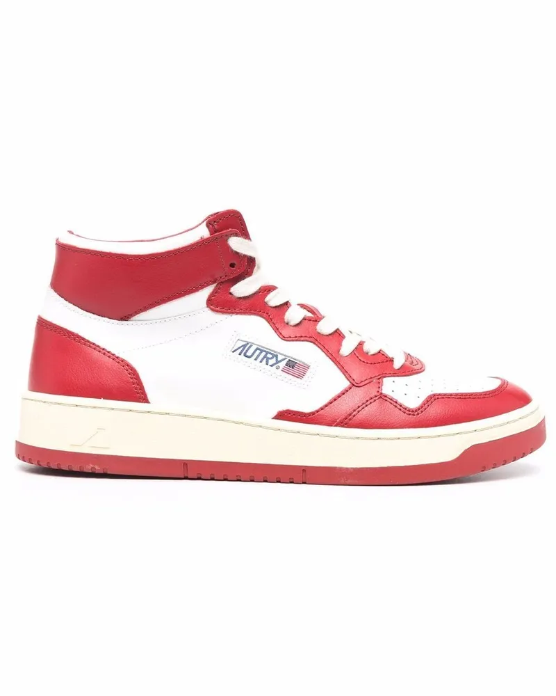 AUTRY High-Top-Sneakers mit Einsätzen - Weiß Weiß