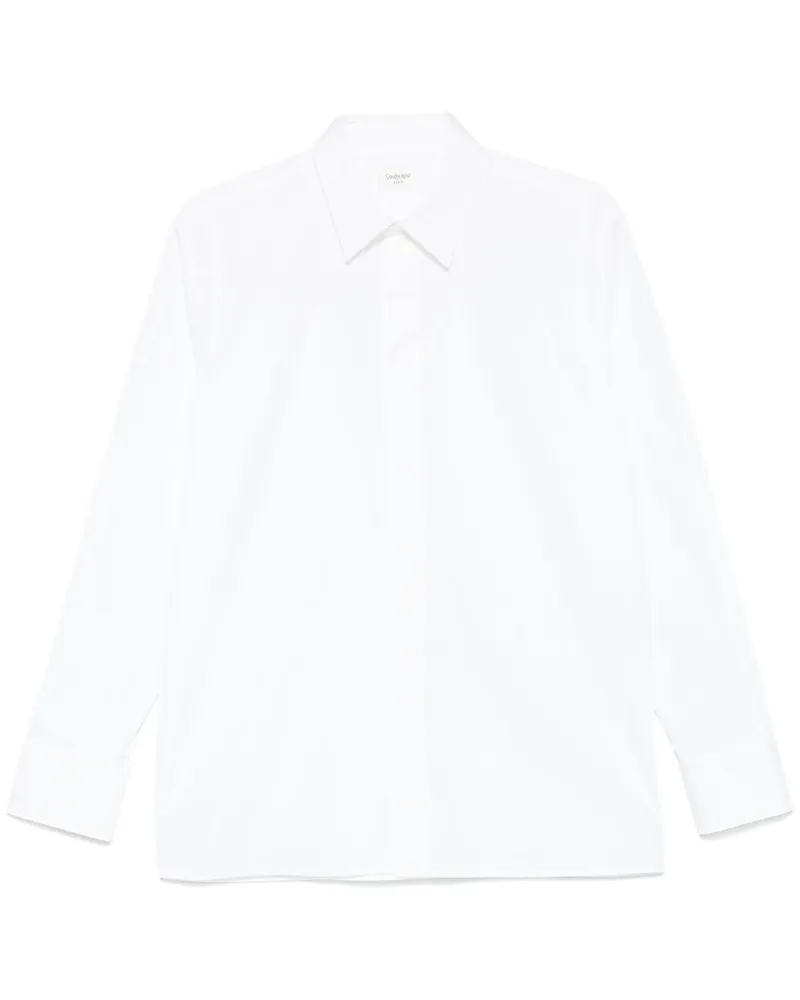 Saint Laurent Klassisches Hemd - Weiß Weiß