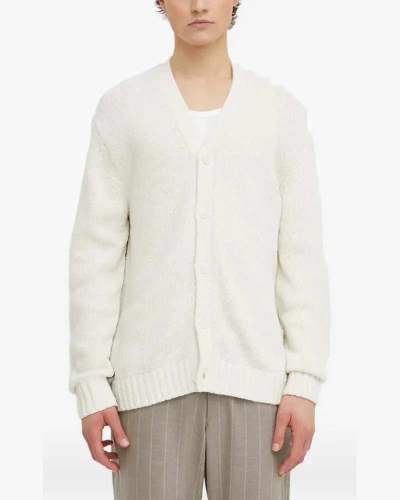 Samsøe & Samsøe Saenzo Cardigan mit V-Ausschnitt - Nude Nude