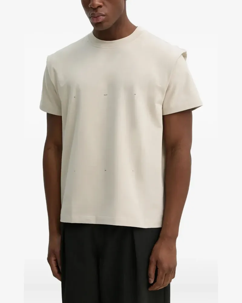 Heliot Emil Klassisches T-Shirt - Nude Nude