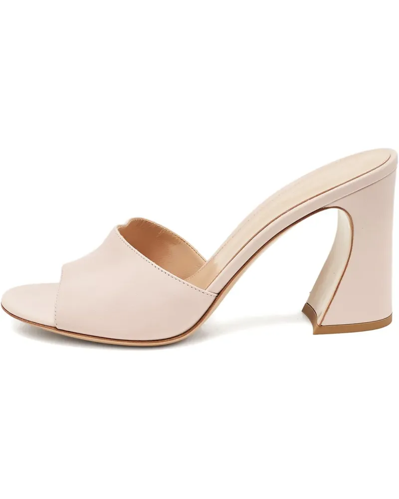 Gianvito Rossi Mules mit Absatz - Rosa Rosa