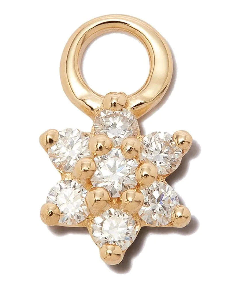 Maria Tash 18kt Gelbgoldanhänger mit Diamanten Gold