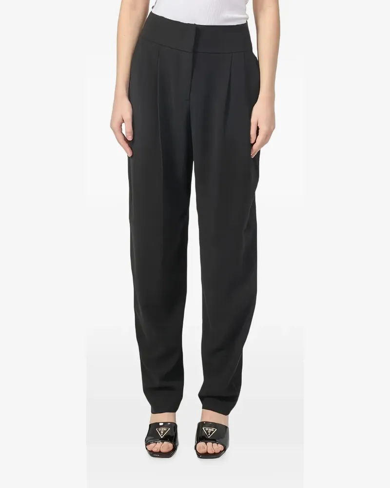 Armani Exchange Schmal zulaufende Hose - Schwarz Schwarz