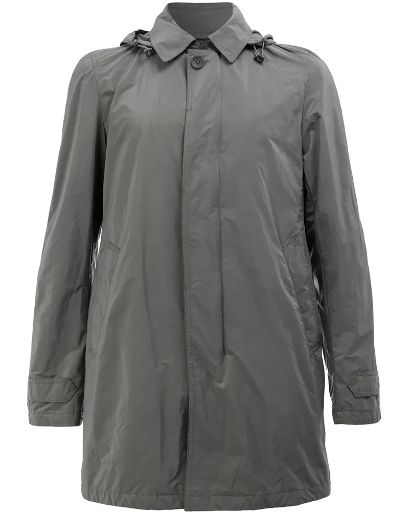 Herno Wasserfester Mantel - Grau Grau