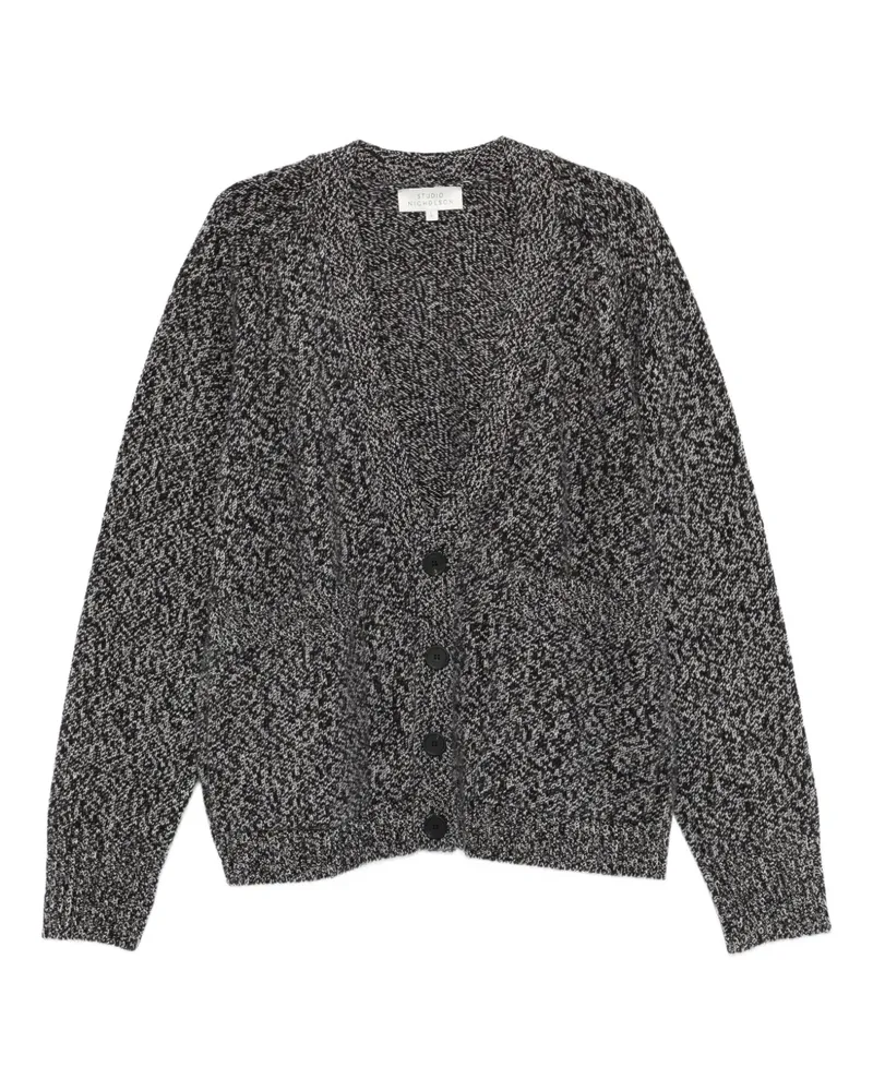 Studio Nicholson Klassischer Cardigan - Grau Grau