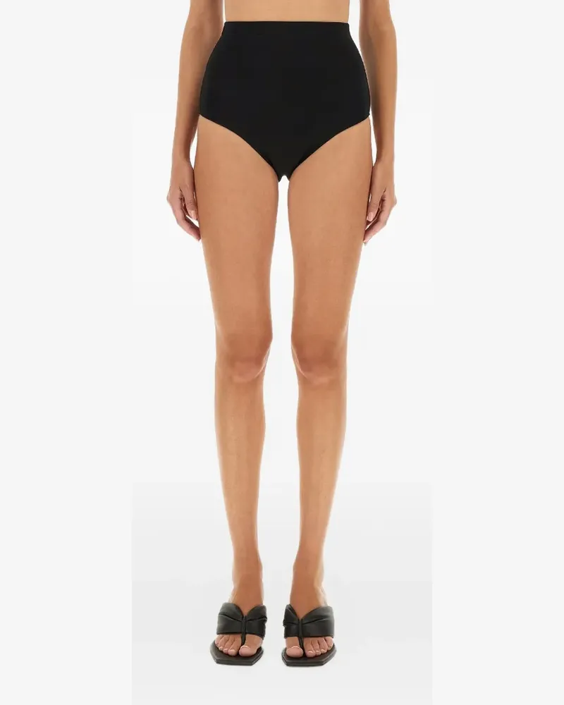 Rick Owens Lilies high-waist mini shorts - Schwarz Schwarz