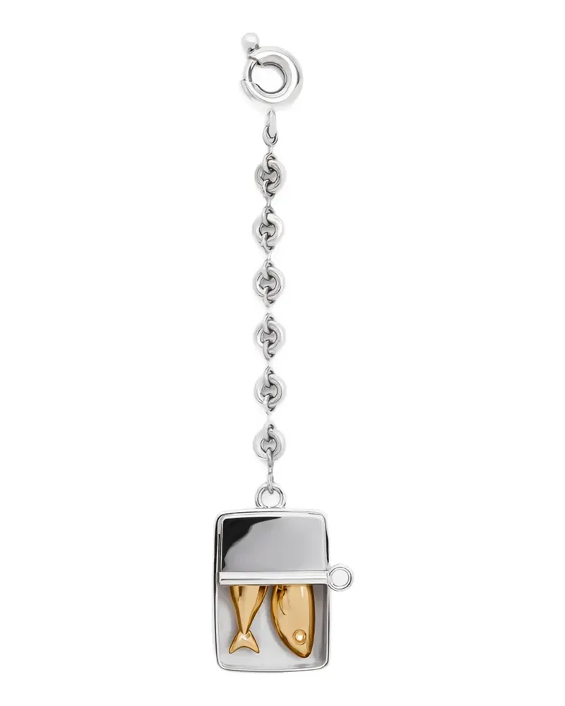 Loewe fish-pendant charm - Silber Silber