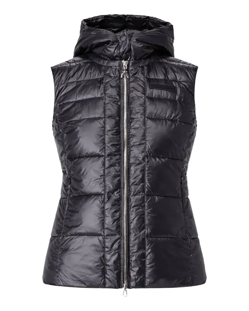 Patrizia Pepe hooded padded jacket - Schwarz Schwarz