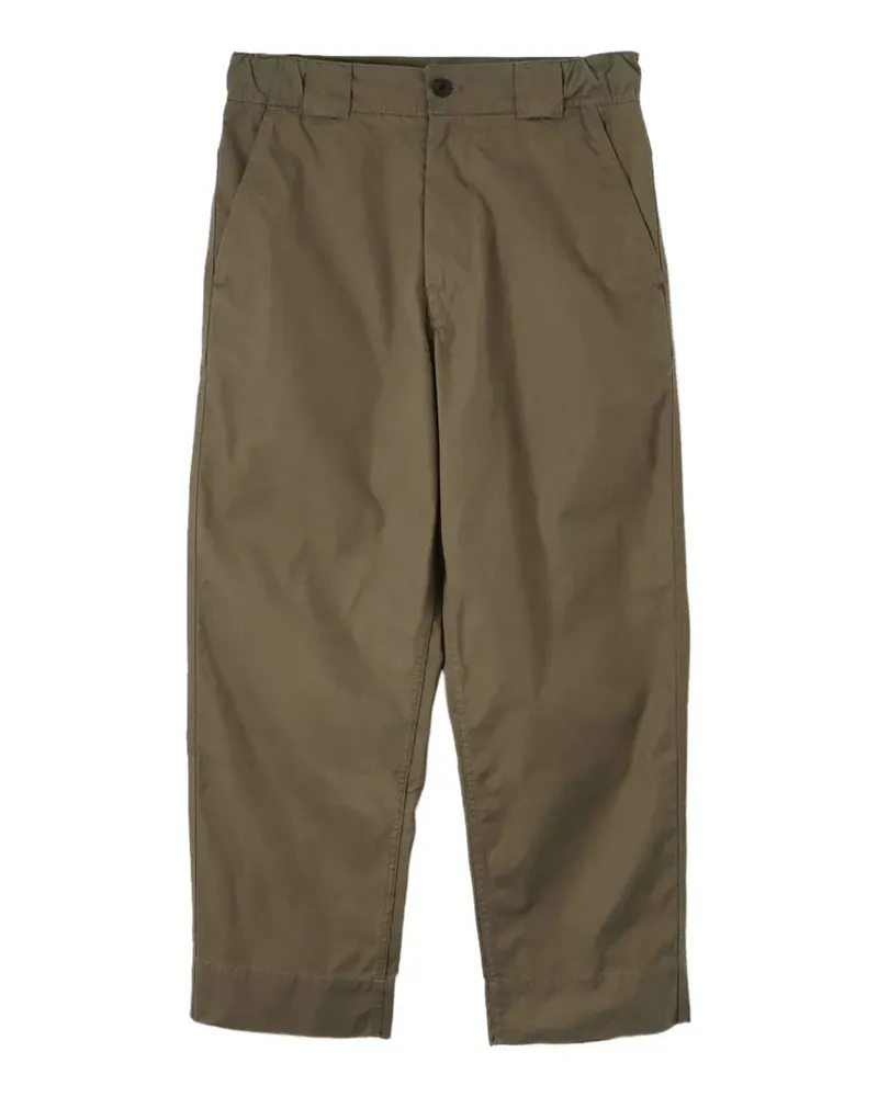 Margaret Howell Sports tapered-leg trousers - Grün Grün