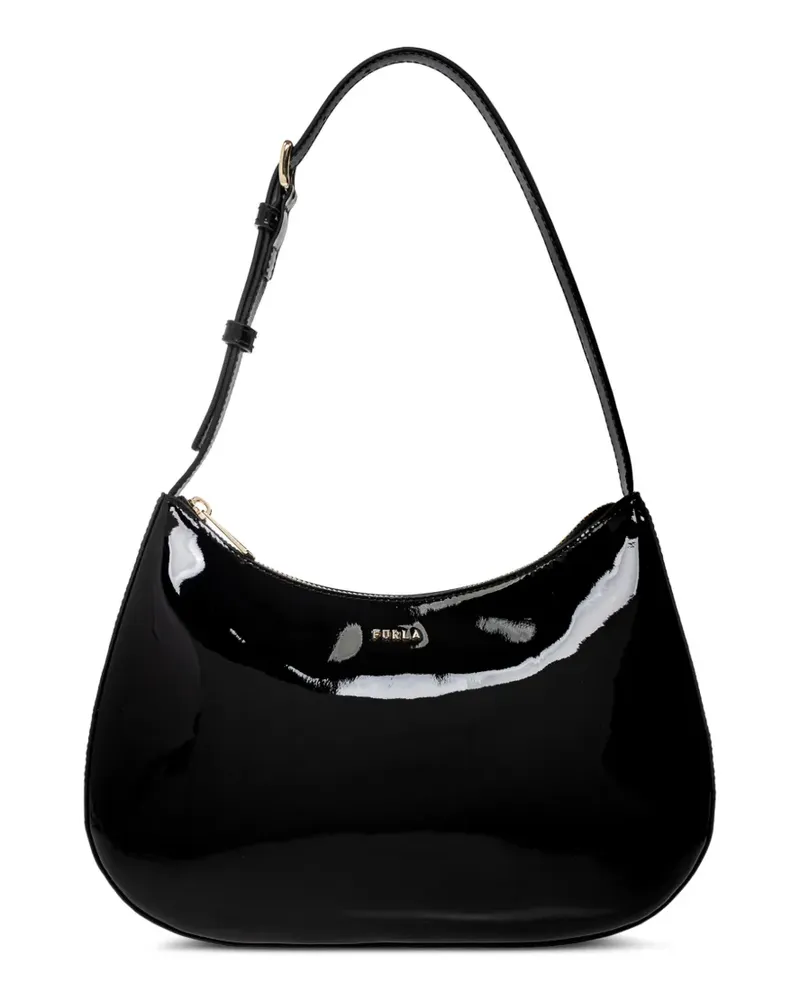 Furla Kleine Margot Schultertasche - Schwarz Schwarz
