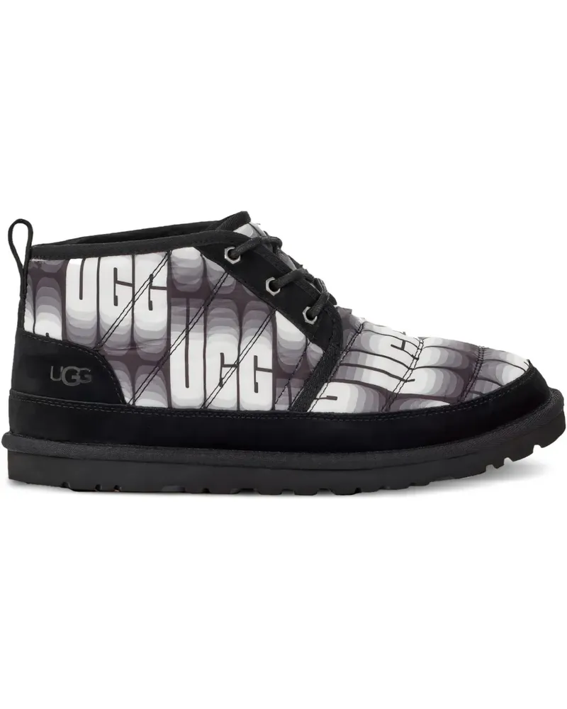 UGG Neumel LTA Wavelength Chukka "Black/White" Stiefel - Schwarz Schwarz